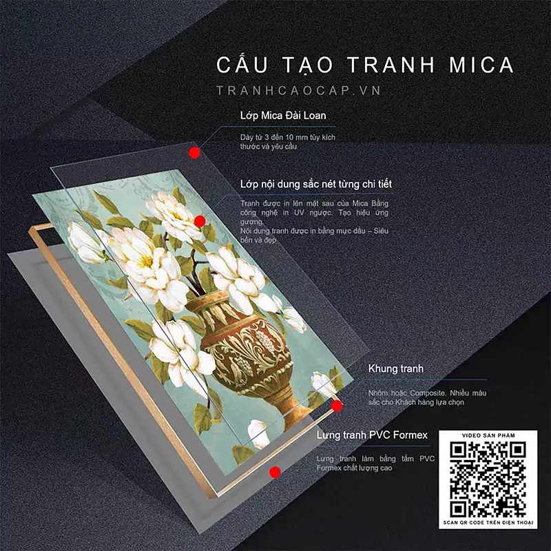 Bức tranh Mica AZ3-0314