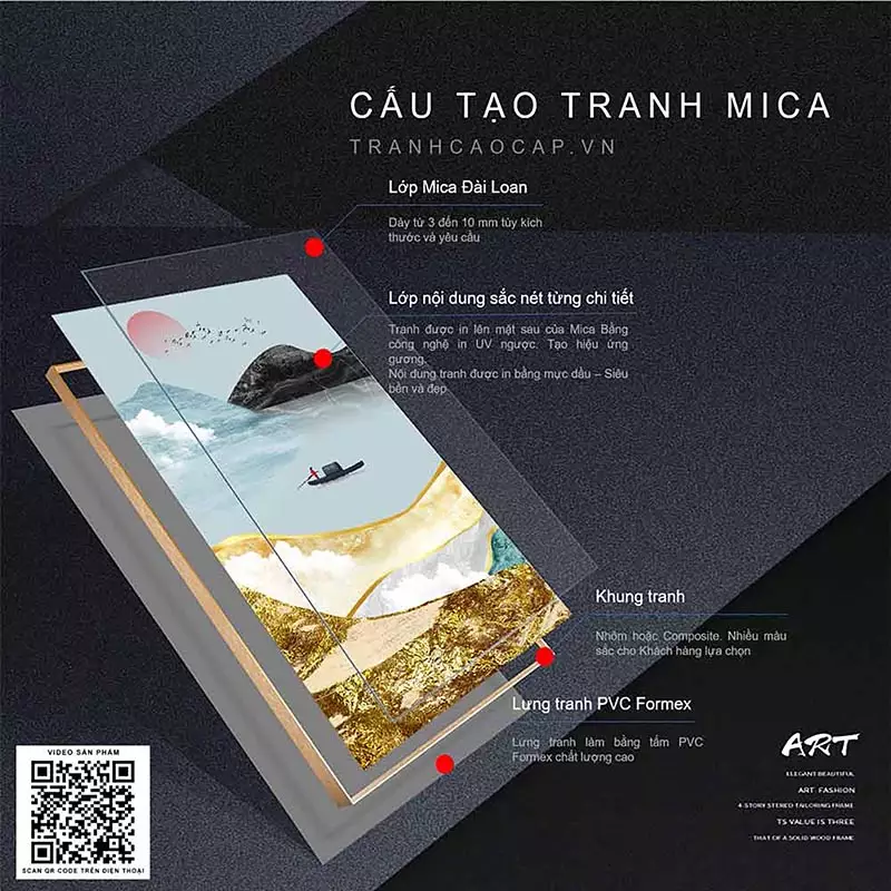 Tranh Mica AZ3-0157 - Hình 4