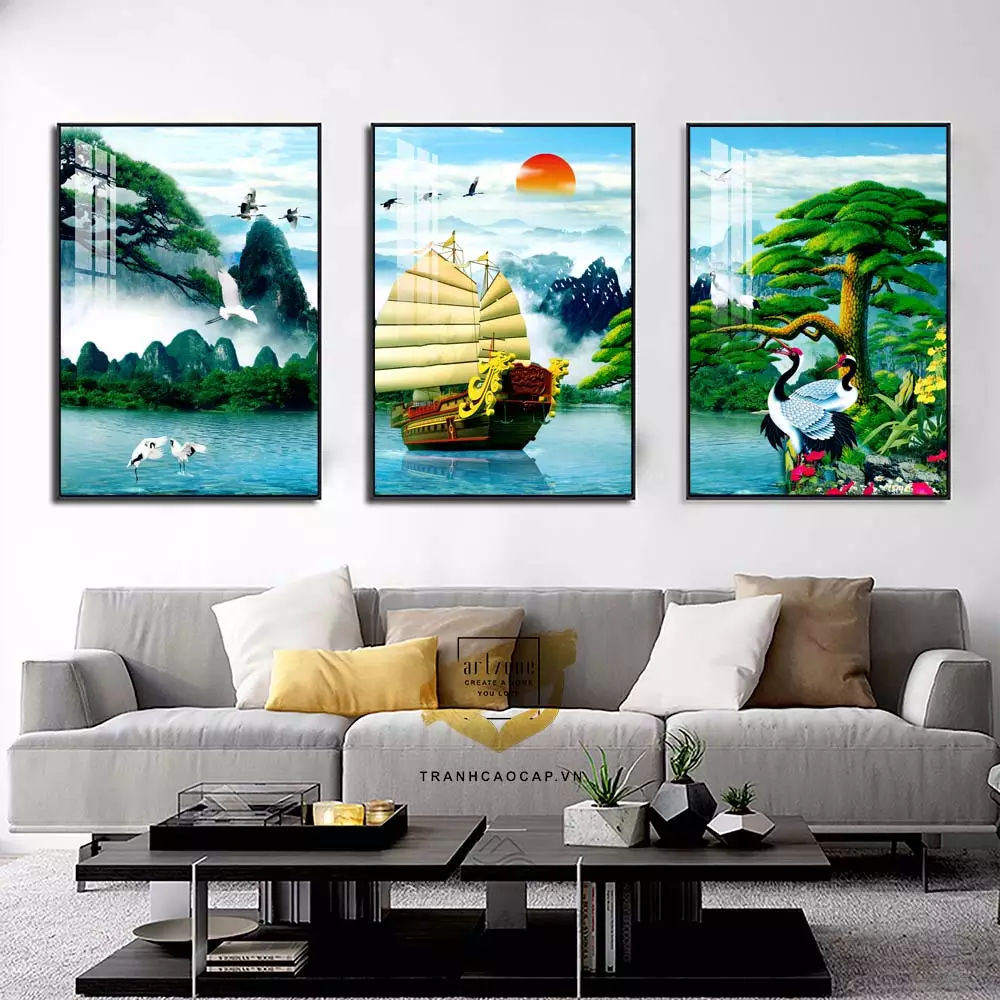 Tranh Mica nghệ thuật