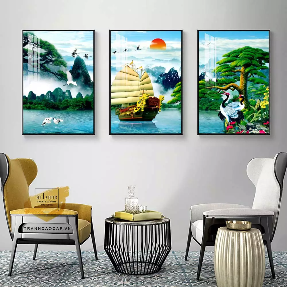 Tranh Mica phát triển cảm xúc