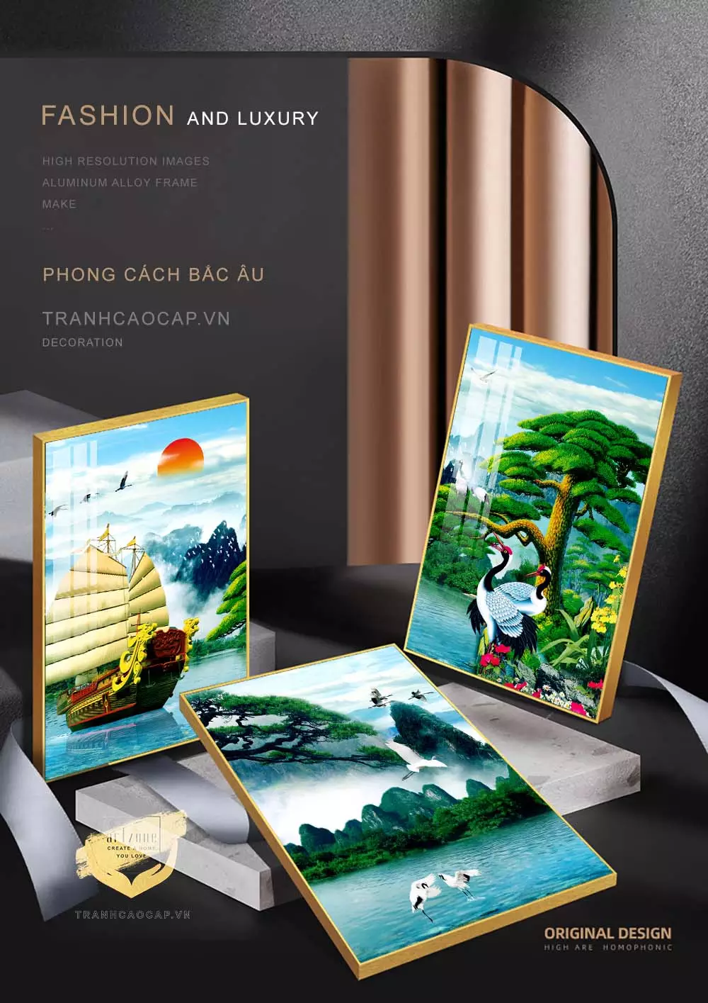 Bức tranh Mica cá tính