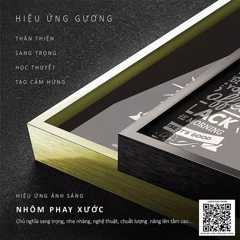 Tranh Mica AZ3-0260 trong thiết kế hiện đại
