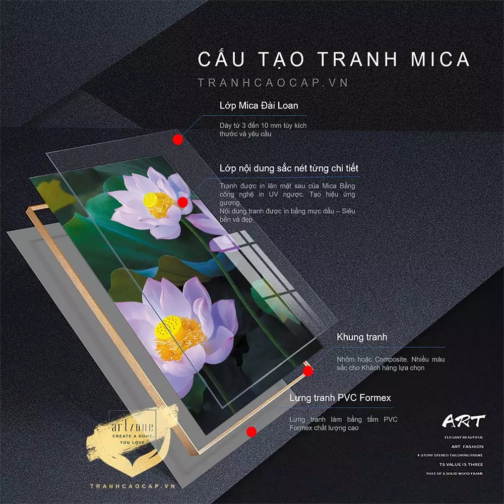 Bức tranh mica bạc Âu 7