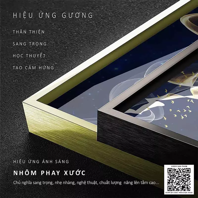 Tranh Mica Bóng Gương AZ3-0218