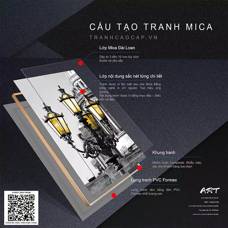 Tranh mica bông gương 4