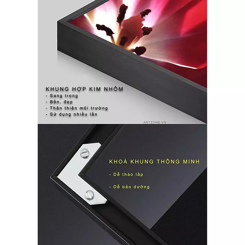 Bức tranh tạo sự gần gũi cho không gian