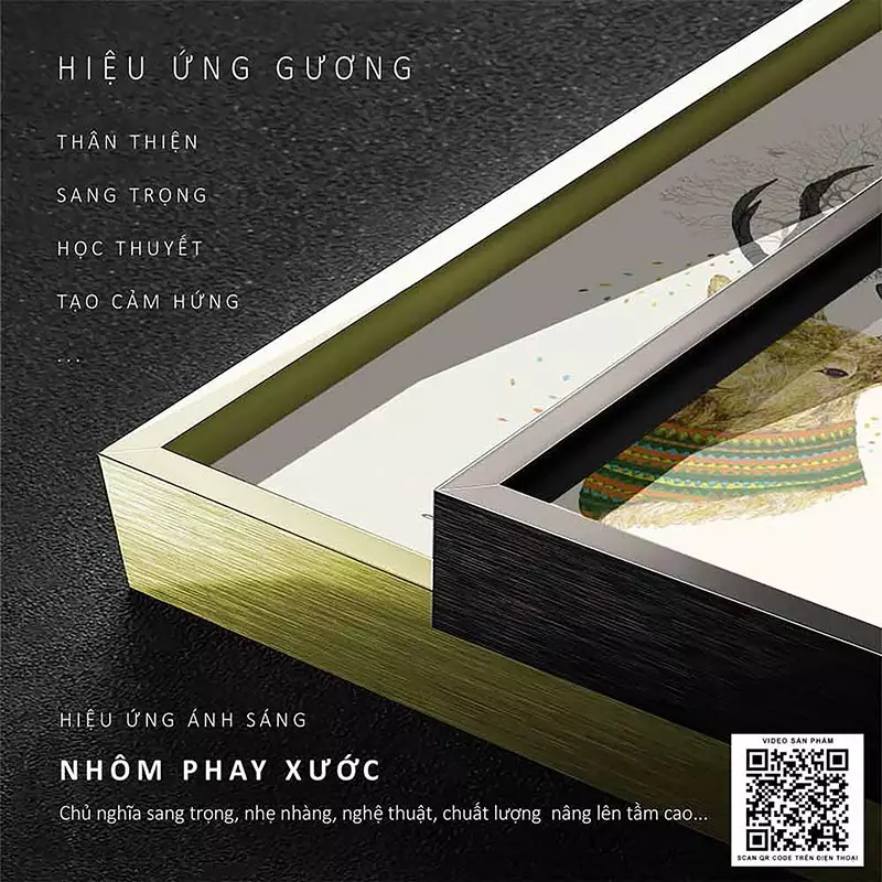Hình ảnh Bức tranh Mica AZ3-0259 trong không gian sống