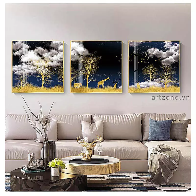Bức tranh Mica cao cấp 03