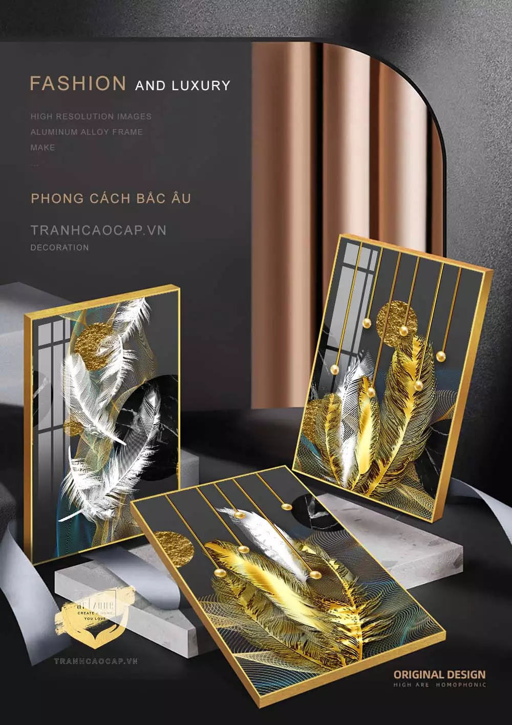 Hình ảnh tranh phòng khách - AZ3-0397