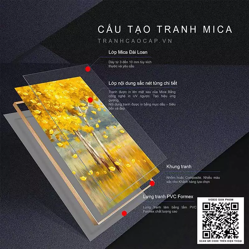 Tranh Mica AZ3-0301-MICA