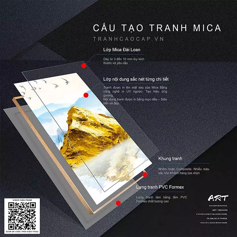 Tranh Mica Chân Dung 3