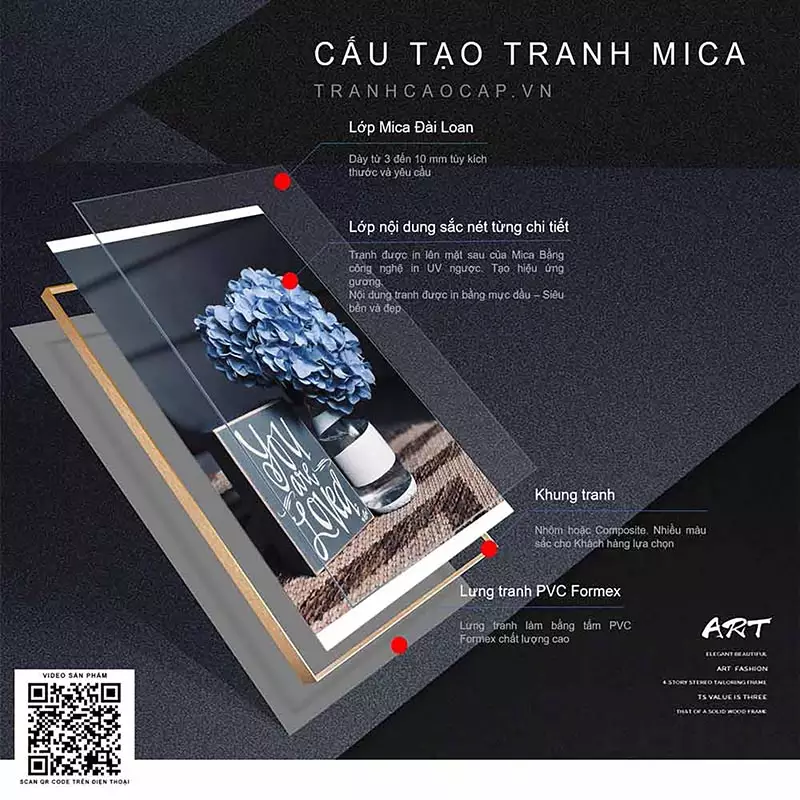 Tranh Mica Chân Dung 4 - AZ3-0262
