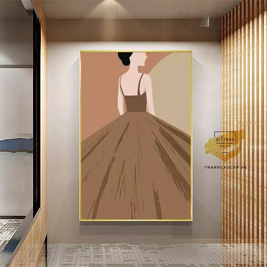 Tranh Mica chân dung nghệ thuật