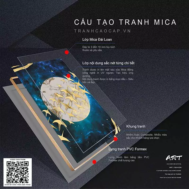 Hình ảnh tranh Mica
