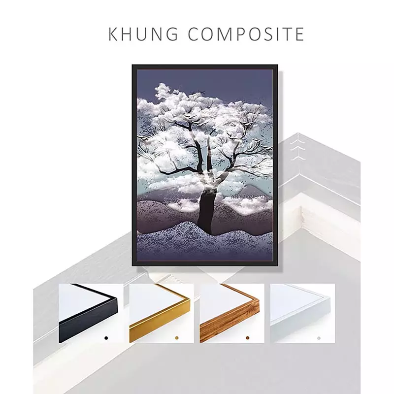 Bức tranh Mica AZ3-0106-MICA treo phòng khách