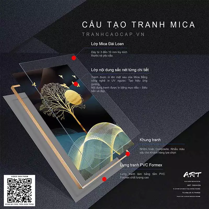 Tranh Mica Cổ Điển 4