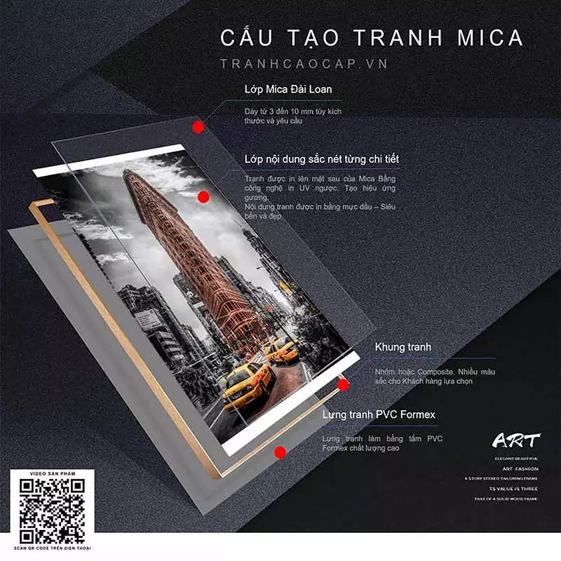Bức tranh Mica AZ3-0226