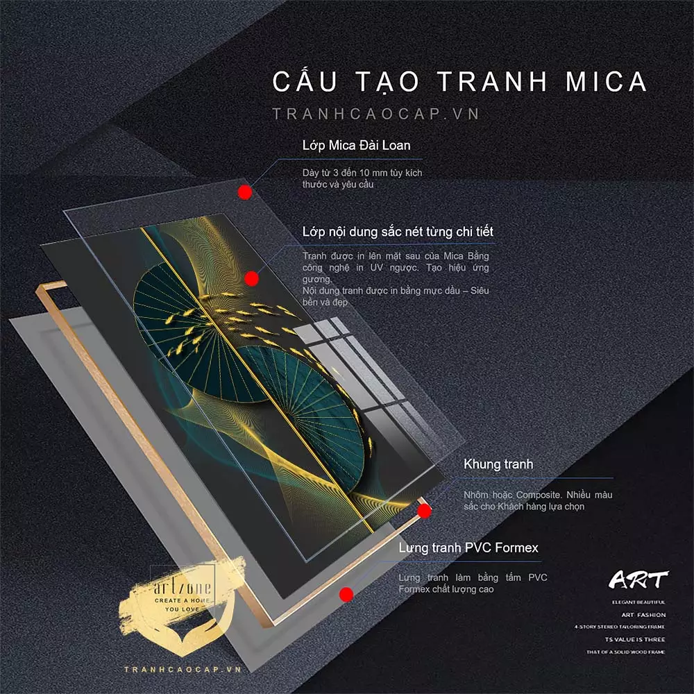 Tranh Mica cổ điển 7