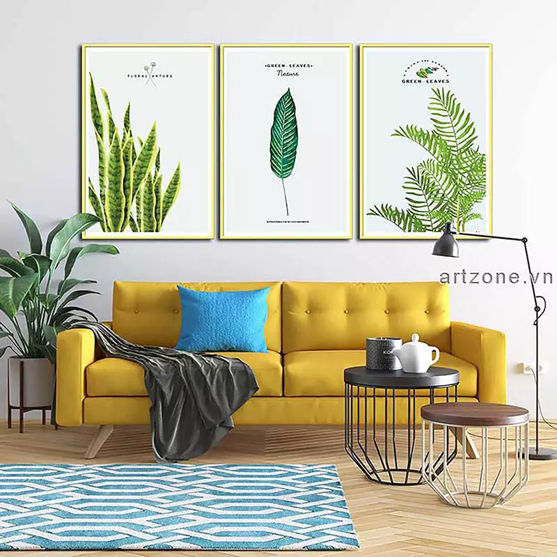 Bức tranh Mica phong cách hiện đại
