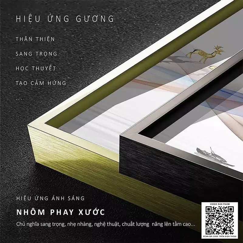 Bức tranh Mica AZ3-0149 treo phòng khách
