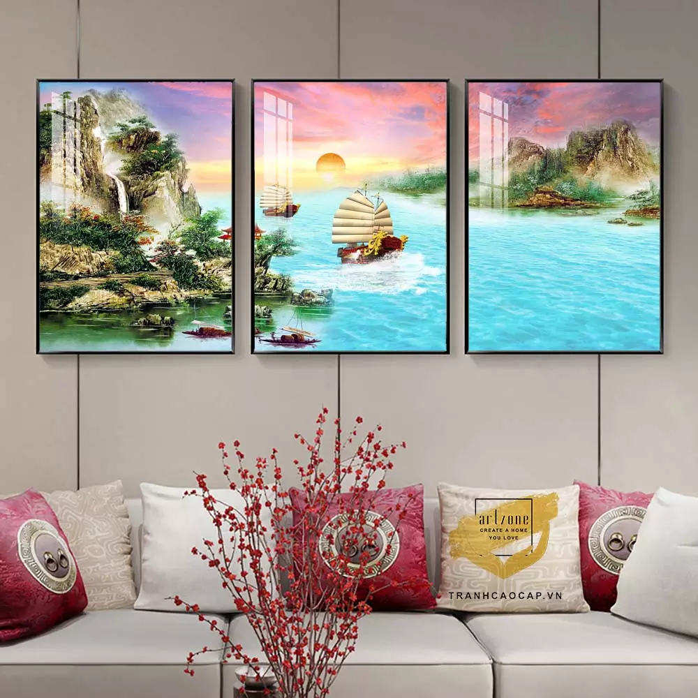 Bức tranh Mica AZ3-0444 đẹp 3