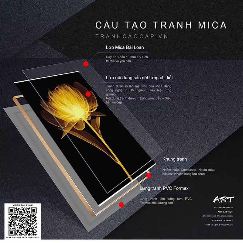 Tranh Mica AZ3-0228