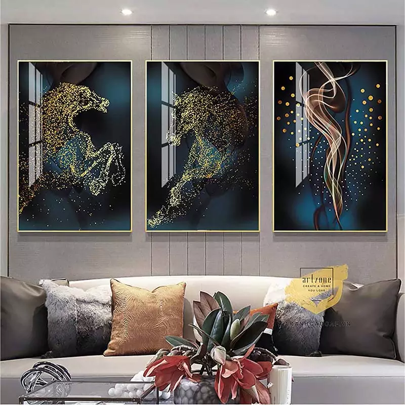Bức tranh Mica nghệ thuật cho trang trí phòng khách