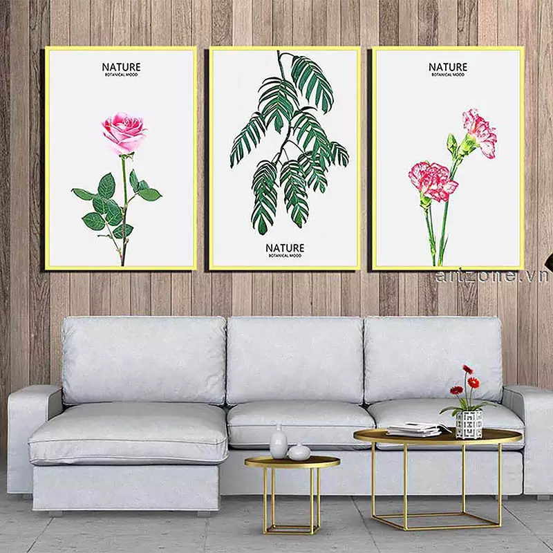 Bức tranh có kích thước đa dạng