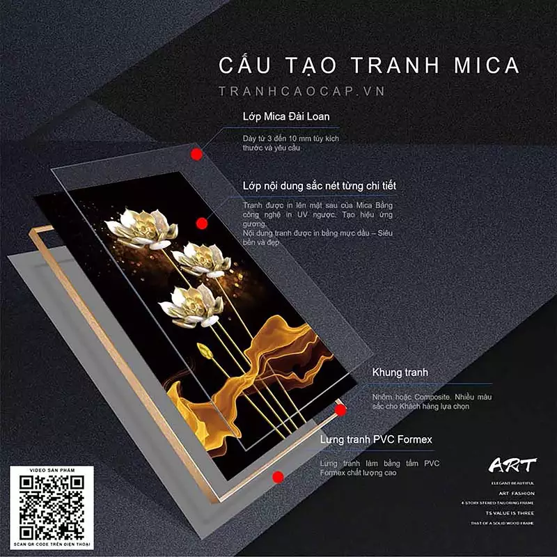 Tranh Mica AZ3-0150