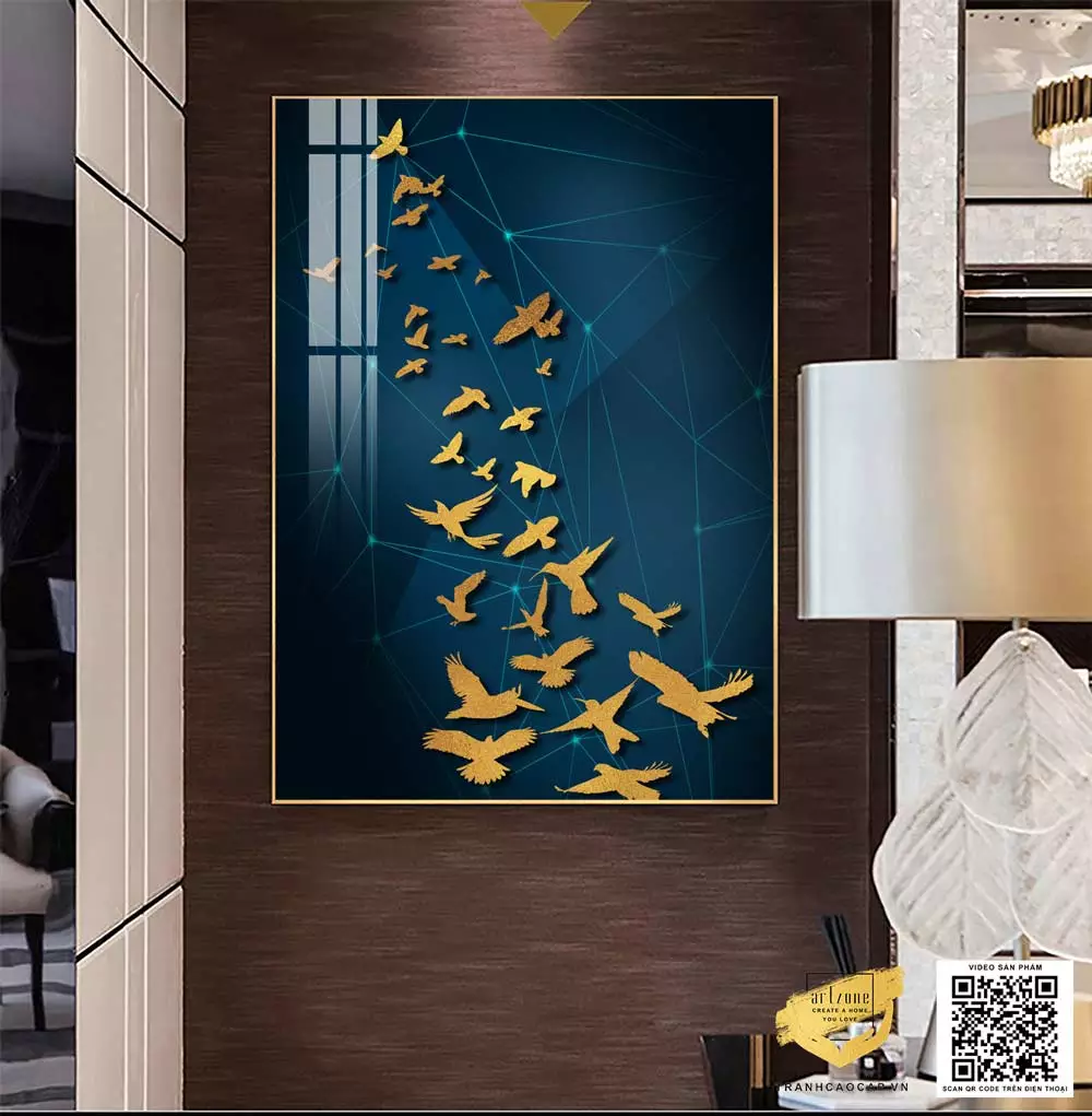 Ưu điểm của tranh Mica trong trang trí nội thất