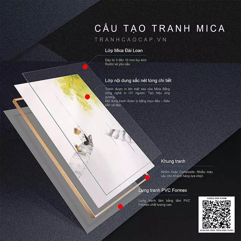 Tranh Mica AZ3-0350 - Bức tranh nội thất cao cấp 7