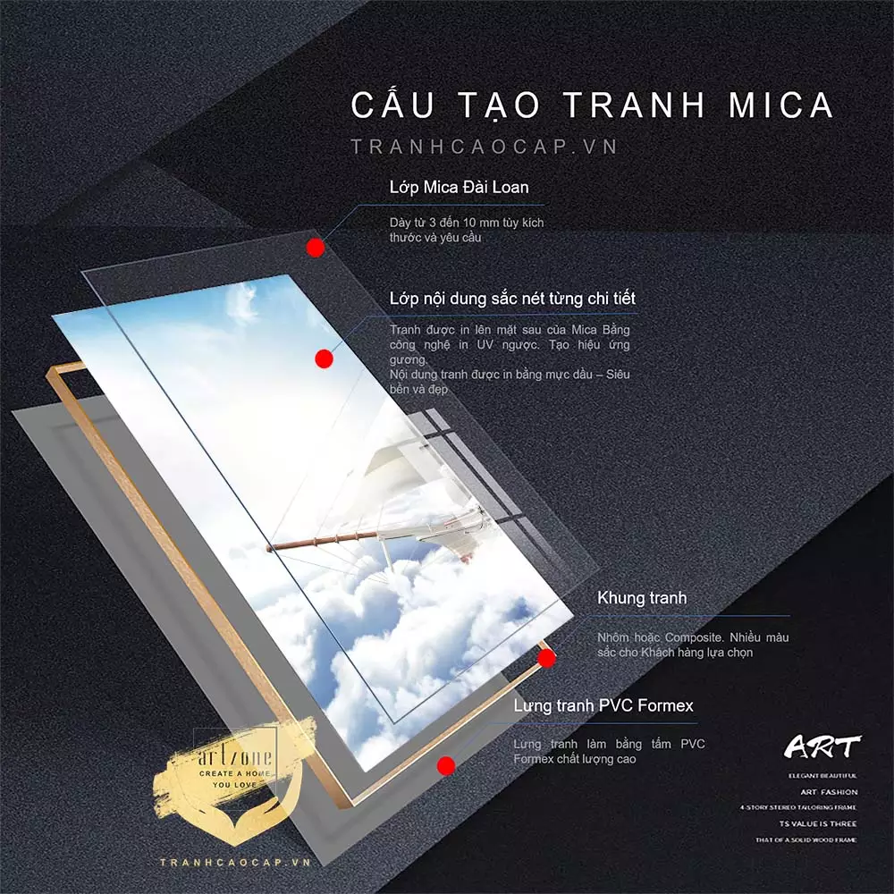 Tranh Mica AZ3-0446-MICA