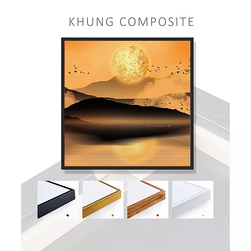 Khung tranh mica AZ3-0112