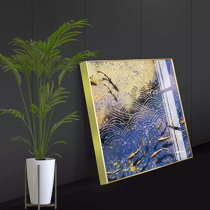 Ngoại thất sang trọng với bức tranh Mica