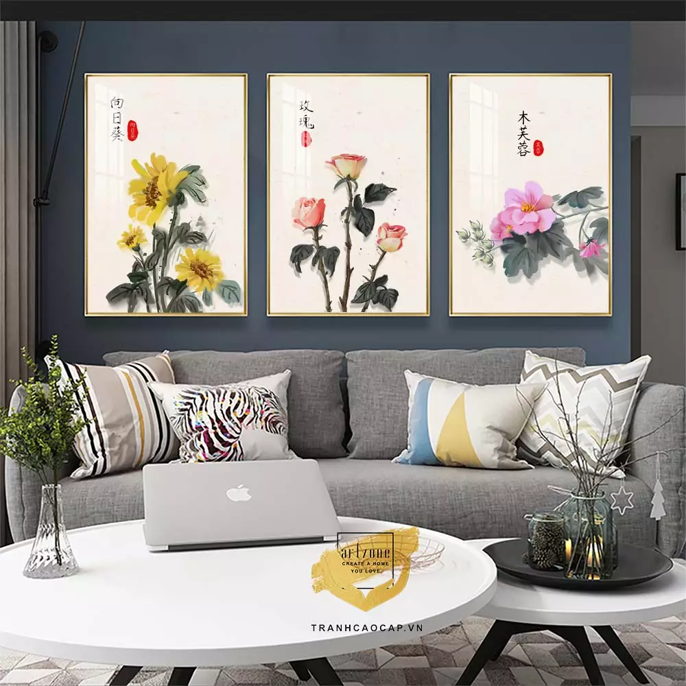Tranh mica hiện đại ấn tượng