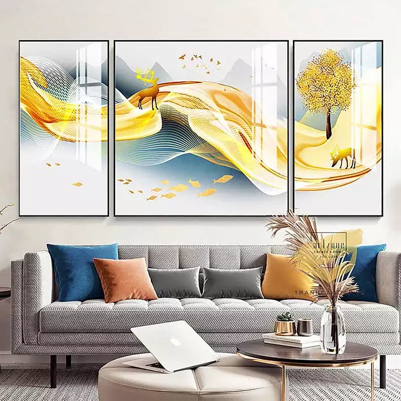 Không gian sống an lành với bức tranh AZ3-0270