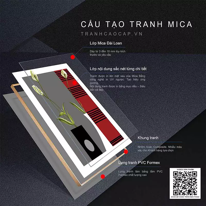 Bức tranh Mica AZ3-0351