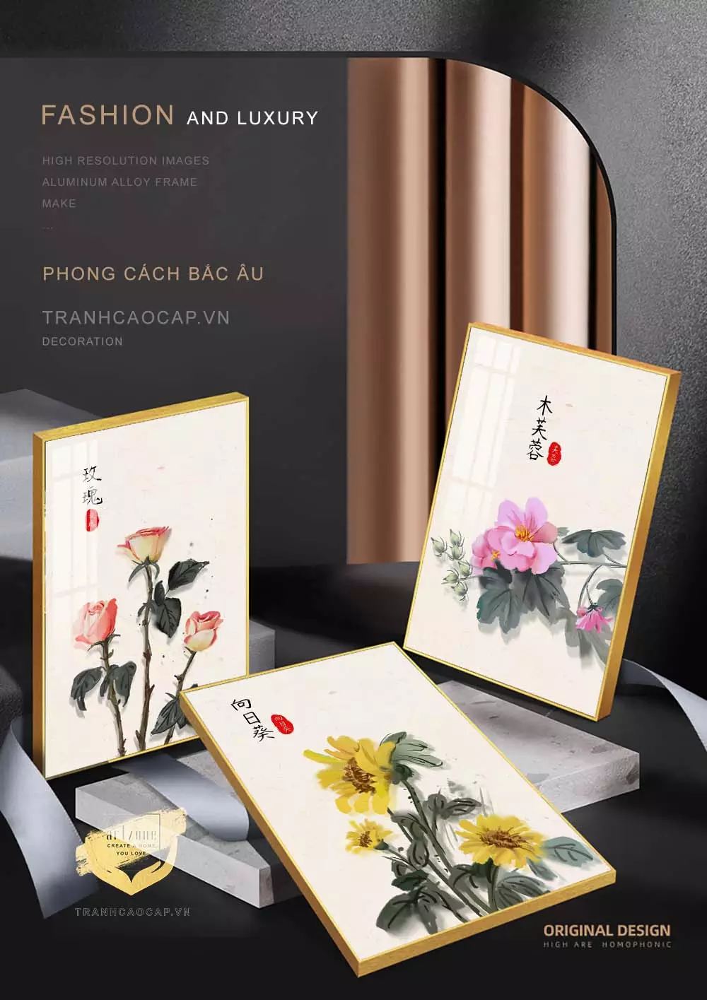 Tranh mica độc đáo