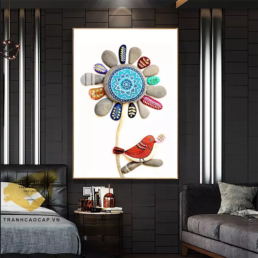 Hiệu ứng ánh sáng trên tranh Mica Hiệu ứng ánh sáng trên tranh Mica