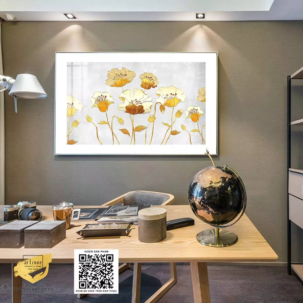 Cách bảo quản tranh hoa lá mica
