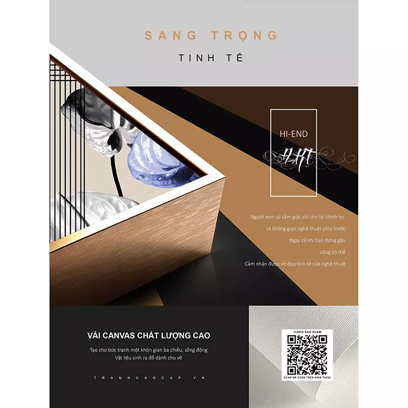 Bức tranh mica nhẹ nhàng AZ3-0352-MICA