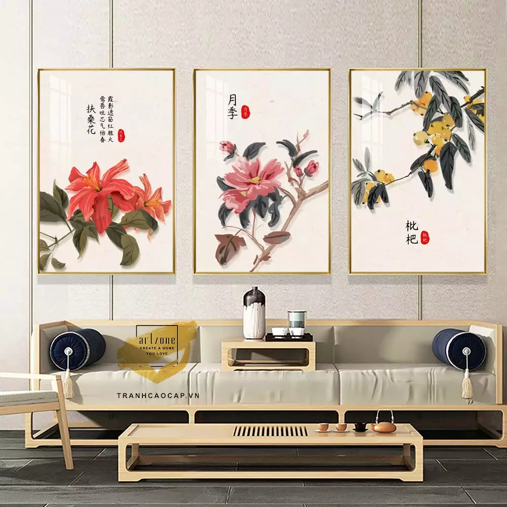 Bức tranh mica nhẹ nhàng 2
