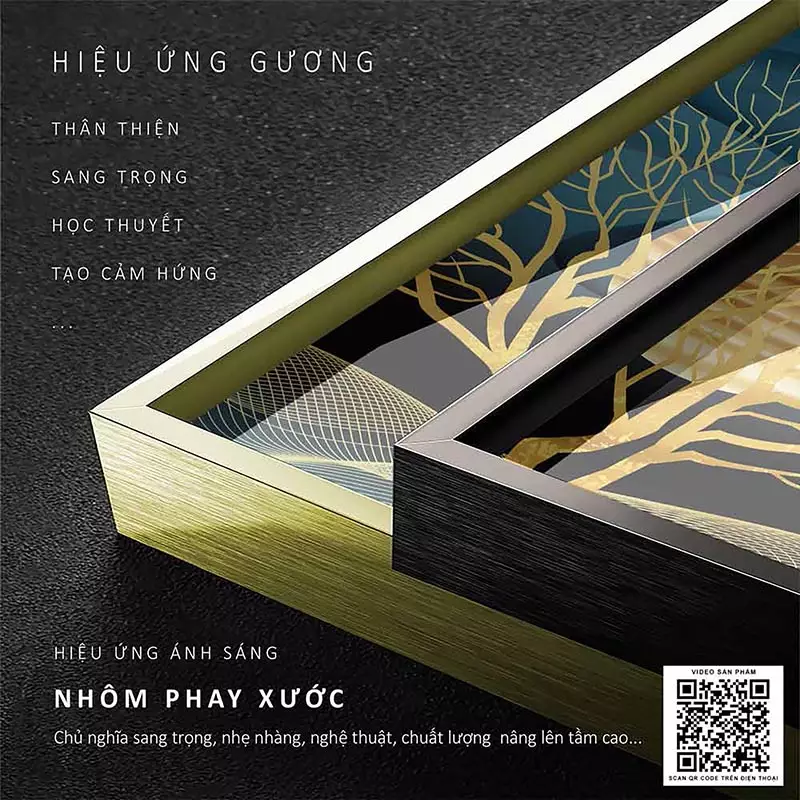 Bức tranh Mica nhẹ nhàng 3