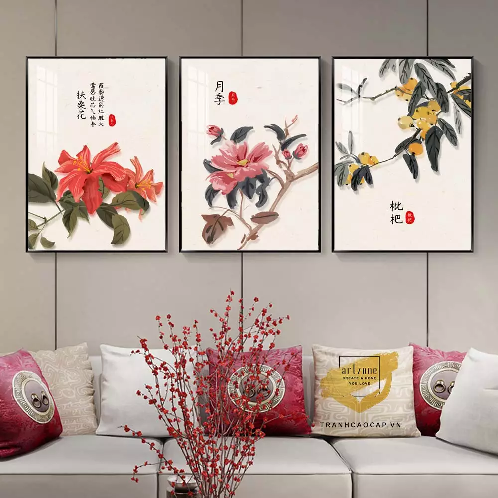 Bức tranh mica nhẹ nhàng 3