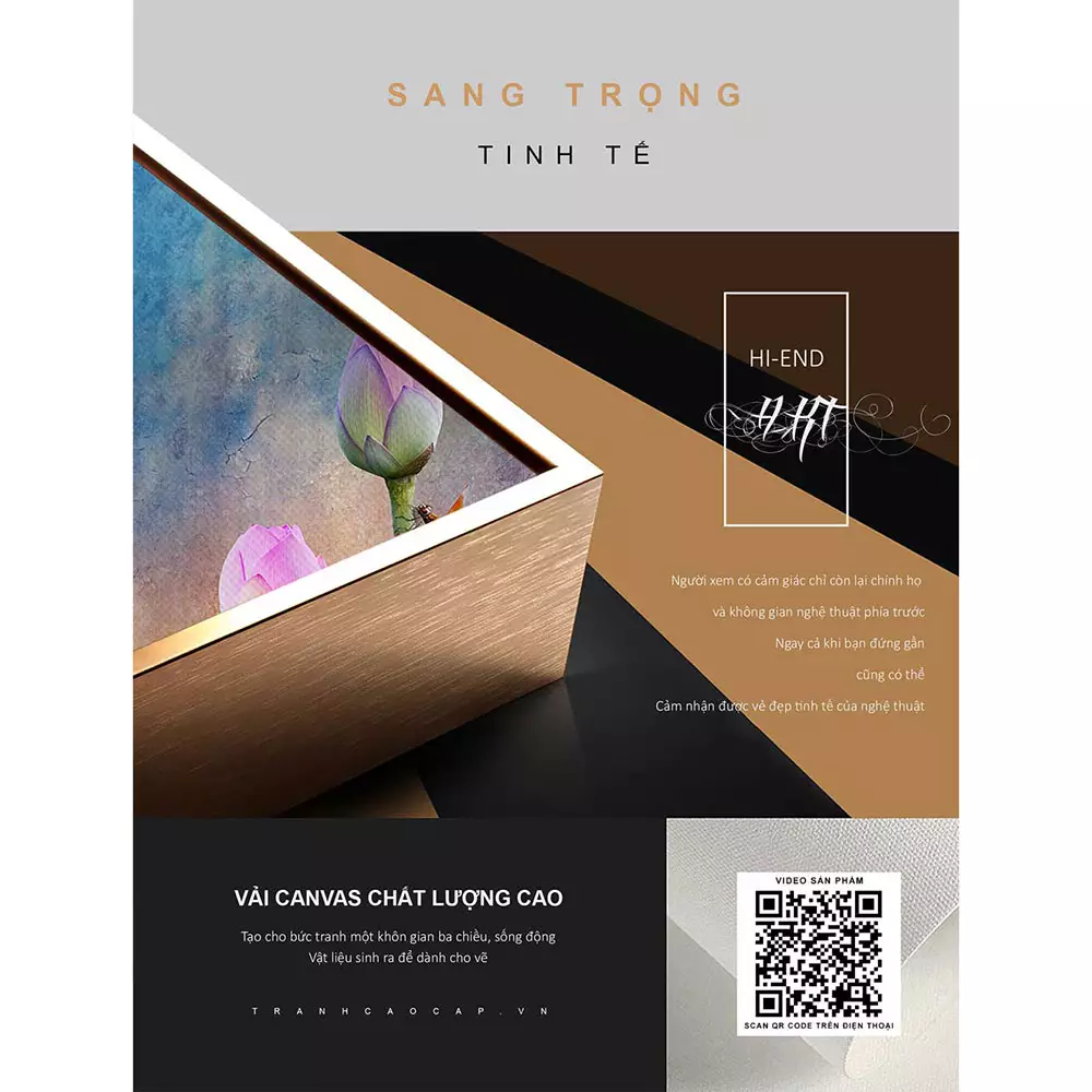 Tranh Hoa Lá Mica AZ1-1061-MICA