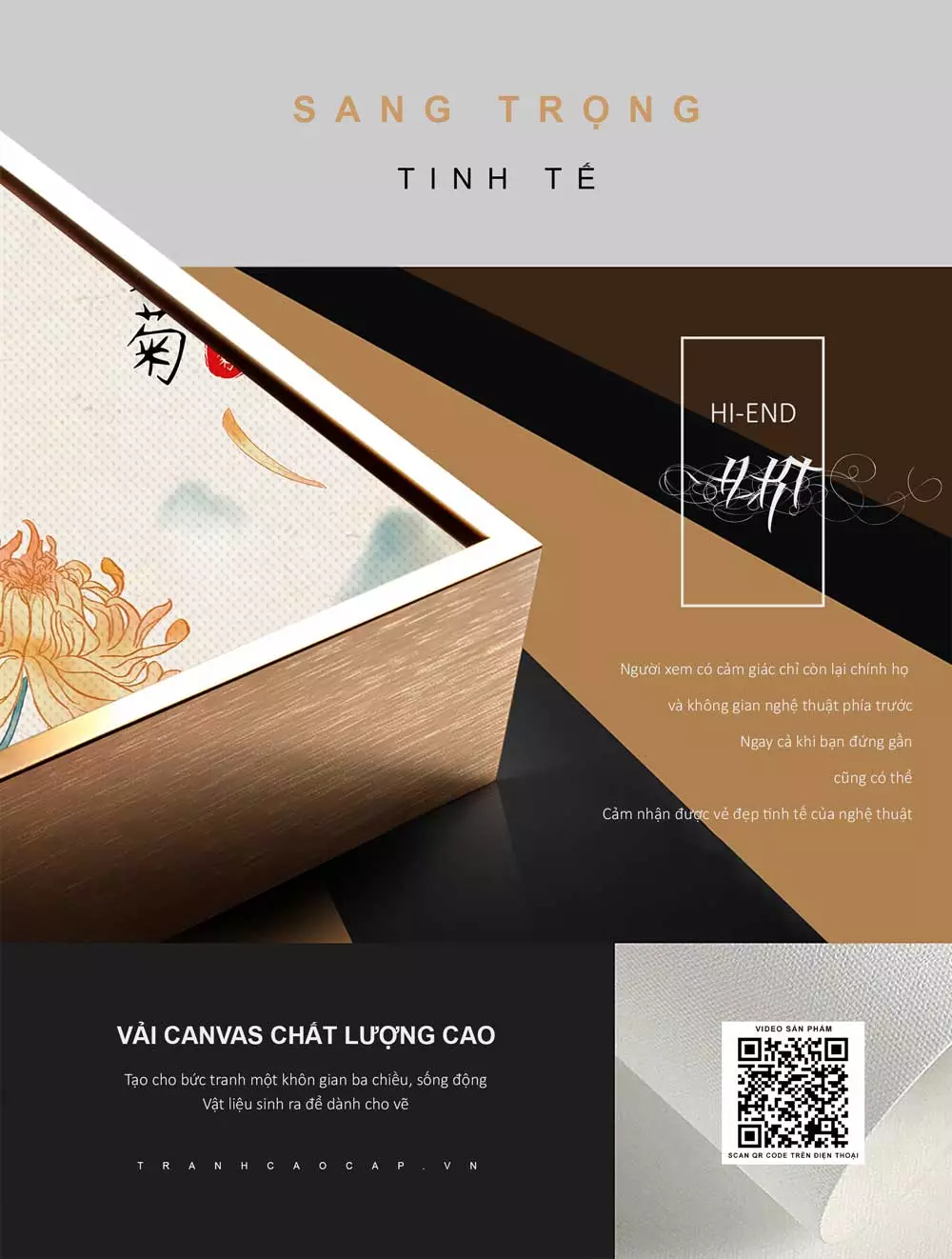 Ưu điểm của tranh hoa lá mica