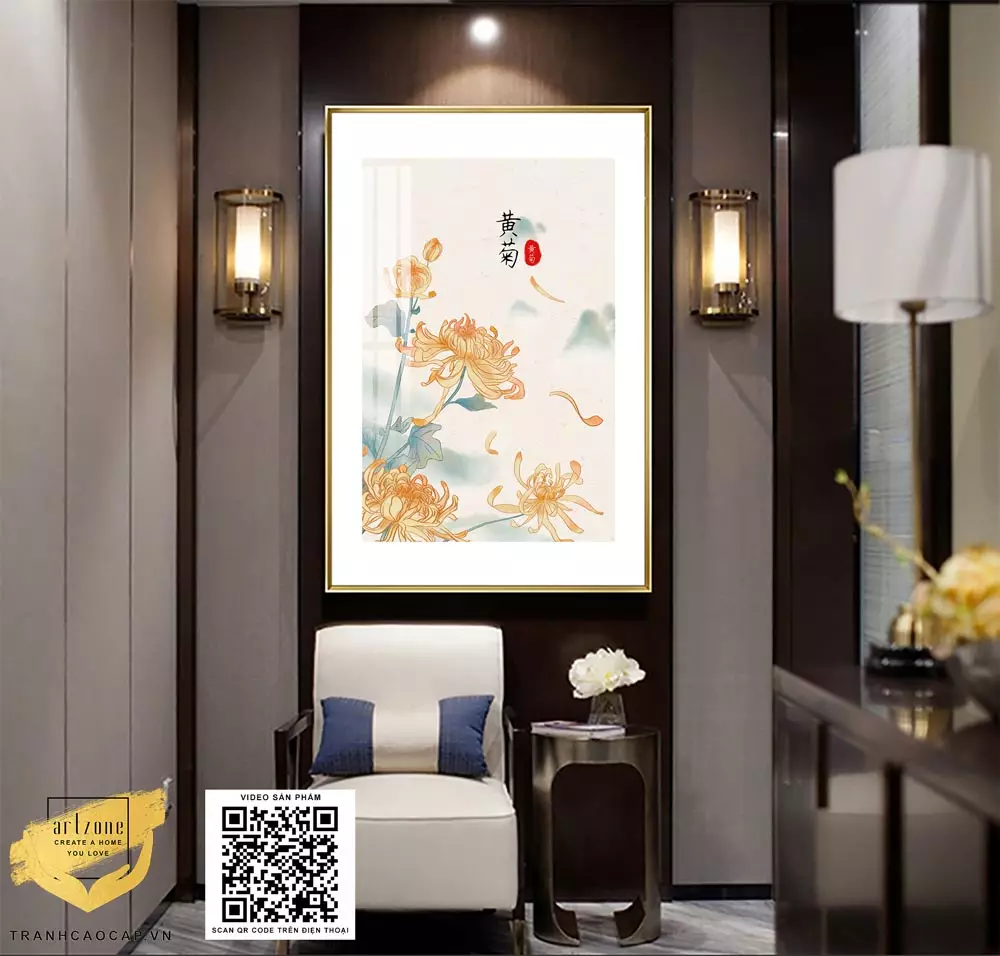 Vị trí treo tranh lý tưởng