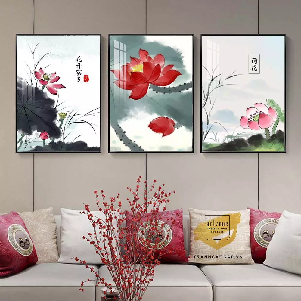 Ánh sáng chiếu qua bức tranh Mica