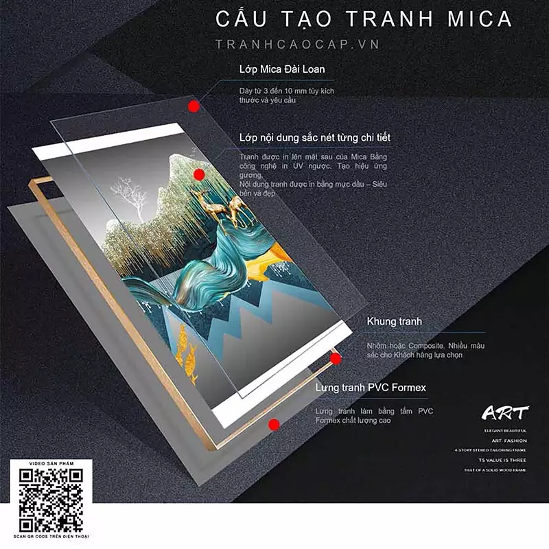Tranh Mica AZ3-0154