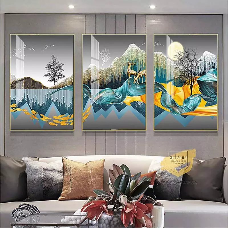 Chiếu Sáng Làm Nổi Bật Tranh